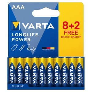 BATERIE ALCALINA LONGLIFE POWER LR03 BLISTER 12B VARTA - Img 2
