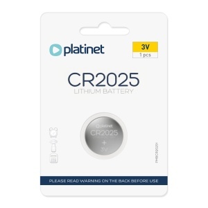 BATERIE CR2025 BLISTER 1 BUC PLATINET - Img 2
