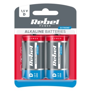 BATERIE SUPERALCALINA EXTREME R20 BLISTER 2 B - Img 1