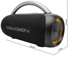 Boxa portabila GoGEN ROLLEE BS 380, 25W, Bluetooth V5.0, acumulator 7,4V/1800mAh, IPX5, TWS - Img 4
