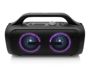 Boxa portabila JVC XS-E843B, 80W, Bluetooth 5.3, baterie Litiu-ion 3,7V/7200mAh, TWS, IPX5, efecte luminoase, negru - Img 4