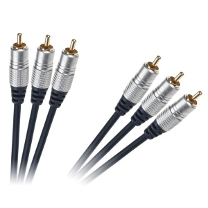 CABLU 3RCA-3RCA 1.5M GOLD - Img 2