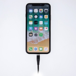 CABLU MAGNETIC 3IN1 USB-C/LIGHTNING/MICRO USB 1M 3A - NEGRU - Img 7