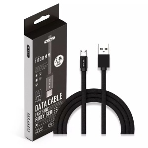 CABLU MICRO USB 1M RUBY EDITION - NEGRU - Img 3