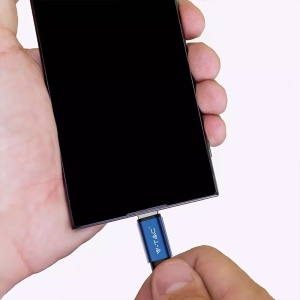CABLU MICRO USB 1M RUBY EDITON - ALBASTRU - Img 5