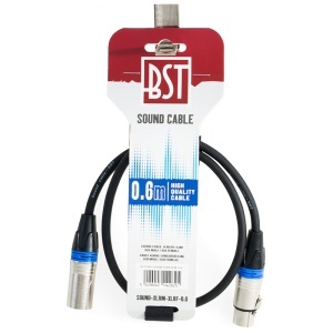 CABLU PROFESIONAL XLR TATA - XLR MAMA 0.6M - Img 3