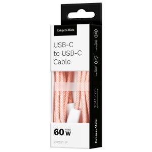 CABLU USB TIP C - USB TIP C 60 W 1.0 M KRUGER&MATZ - Img 5