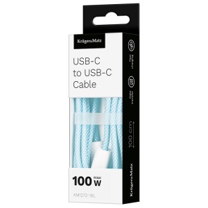 CABLU USB TYPE C - TYPE C 100W 1M KRUGER&MATZ - Img 5
