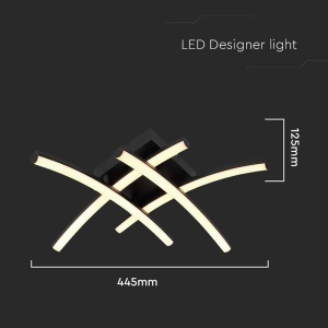 CANDELABRU LED 24W 3000K - NEGRU - Img 3