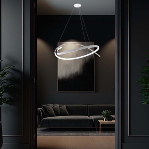 CANDELABRU LED DIMABIL 48W 3000K 80X120CM - ALB - Img 6