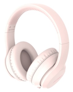 Casti fara fir GoGEN HBTM 45P, bluetooth 5.3, volum, aux-in, autonomie pana la 31 ore, roz - Img 3