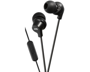 Casti JVC HA-FR15-B-EF, Cu fir, In-Ear, Microfon, mufa Jack 3,5 mm, Negru