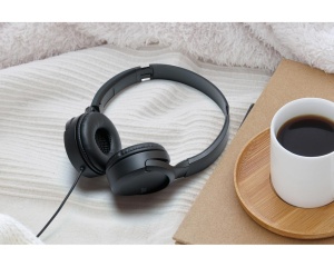 Casti JVC HA-S33UC-B-U, Cu fir, On-Ear, Microfon, USB-C, negru - Img 4