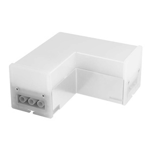 CONECTOR L PENTRU CORP LINIAR - ALB