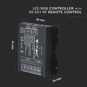 CONTROLLER BANDA LED RGB 20 BUTOANE - Img 7