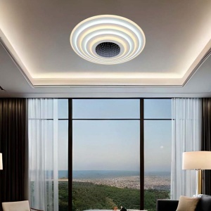 CORP ILUMINAT DECORATIV DIMABIL 125W 3000K + 6000K - ALB - Img 11