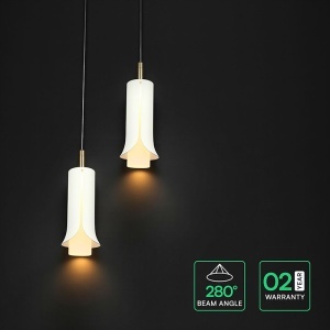 CORP ILUMINAT LED 2X5W 3000K 2000X1770MM - ALB - Img 6