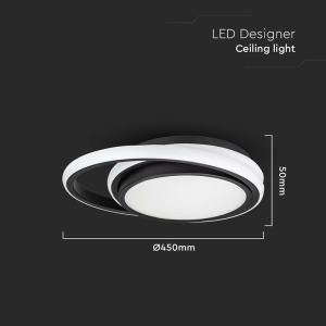 CORP ILUMINAT LED 38W 3IN1 - NEGRU - Img 3
