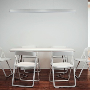 CORP ILUMINAT LED LINIAR 120CM 40W 4000K ALB NEUTRU - ALB - Img 8