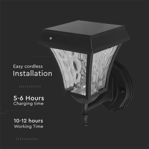 CORP ILUMINAT LED SOLAR 2W 3 IN 1 IP65 - Img 5