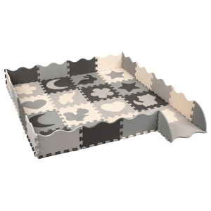 COVORAS EDUCATIV PUZZLE 150X150CM CU RAMA REBEL - Img 4
