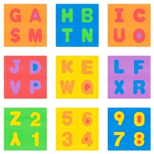COVORAS EDUCATIV PUZZLE 180X180CM ALFABET REBEL - Img 5