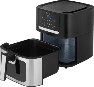 Friteuza cu aer cald ECG AF 8000 Crusty XL, 7 litri, 1700 W, control digital, 8 programe, temperatura 80-200°C - Img 4