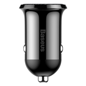 INCARCATOR AUTO 2XUSB 4.8A BASEUS - NEGRU - Img 1