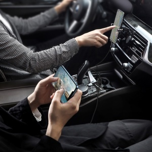 INCARCATOR AUTO 2XUSB 4.8A BASEUS - NEGRU - Img 8
