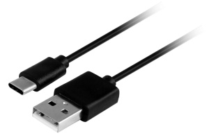 Incarcator de retea GoGEN ACH 205 CB, 2 x USB, 5V/2A, 10W, cablu USB-C 1m, negru - Img 2