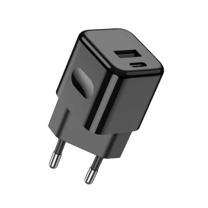 INCARCATOR RAPID UN PORT USB + TIP C 30W - NEGRU - Img 3