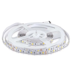 KIT BANDA LED SMD5050 RGB+W 6000K 60LED/M IP20 5M - Img 2