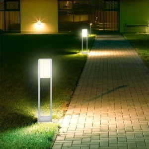 LAMPA ILUMINAT GRADINA 10W IP65 3000K ALB CALD - ALB - Img 11