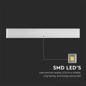 LAMPA LED 20W IP44 3000K ALB CALD - ALB - Img 4