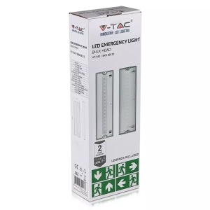 LAMPA LED IESIRE DE URGENTA 3W 6400K ALB RECE - Img 12