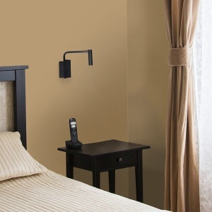 LAMPA LED PERETE 3W 3000K - NEGRU - Img 3
