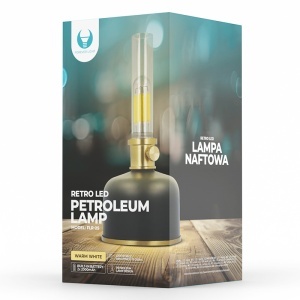 LAMPA LED RETRO 2W 3000K MODEL LAMPA PETROL - Img 4
