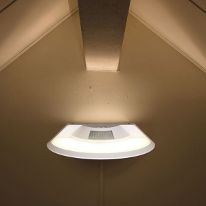 LAMPA PERETE LED 10W IP54 SENZOR DE MISCARE 3IN1 - ALB - Img 4
