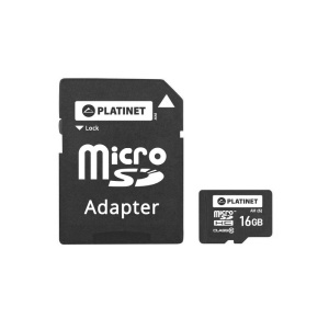 MICRO SD CARD 16GB CLS 10 CU ADAPTOR PLATINET - Img 2