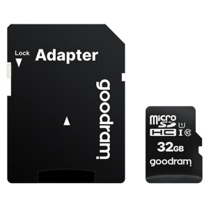 MICROSD CARD 32GB GOODRAM CLASA 10 UHS-I CU ADAPTOR - Img 3