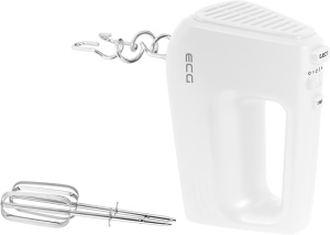 Mixer de mana ECG RS 440 White Lite, 400 W, 5 viteze, functie TURBO, 2 teluri si 2 carlige, alb - Img 12