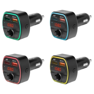 MODULATOR FM AUDIO BLUETOOTH QC 3.0 2X USB - Img 4