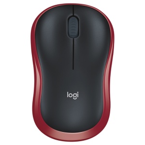 MOUSE OPTIC LOGITECH WIRELESS M185 ROSU - Img 2