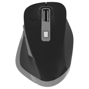 MOUSE WIRELESS REINCARCABIL USB-C NEGRU GRI OMEGA - Img 2