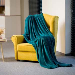 PATURA FLEECE POLAR 200X220CM VERDE TEESA - Img 5