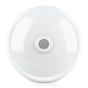 PLAFONIERA LED 12W IP20 SENZOR DE MISCARE 6400K ALB RECE - Img 6