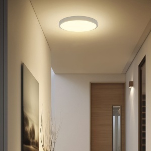 PLAFONIERA LED 36W IP44 6500K ALB RECE - ALB - Img 8