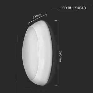 PLAFONIERA LED 8W/16W/20W 3IN1 + SENZOR + EMERGENTA IP65 - ALB - Img 13