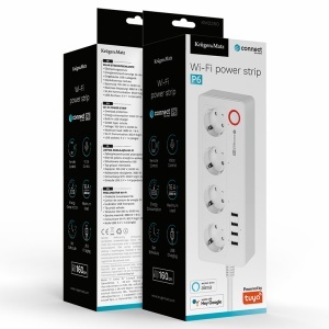 PRELUNGITOR SMART 4 PRIZE SCHUKO 4 USB CONNECT P6 TUYA - Img 8