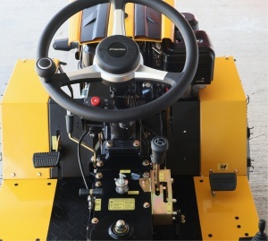 ProGARDEN Campo T18 Minitractor V27 4x4, 18CP, benzina, hidraulica fata-spate, roti 6.00-12 - Img 11